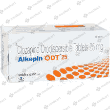 ALKEPIN ODT 25MG TABLET 10'S