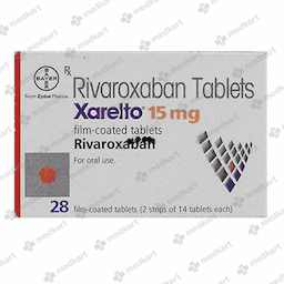 XARELTO 15MG TABLET 14'S