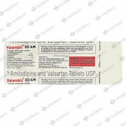 VALEMBIC AM 80MG TABLET 10'S