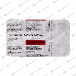 TOCAMIDE 100MG TABLET 15'S