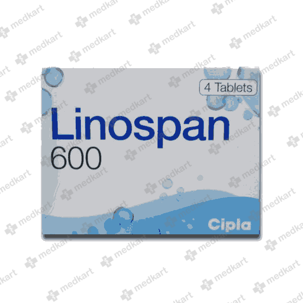 LINOSPAN 600MG TABLET 4'S