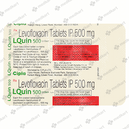 LQUIN 500MG TABLET 10'S