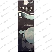 TUGAIN 5% FOAM SOLUTION 60 GM