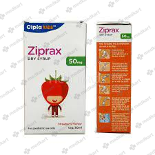 ZIPRAX 50MG DRY SYRUP 30 ML