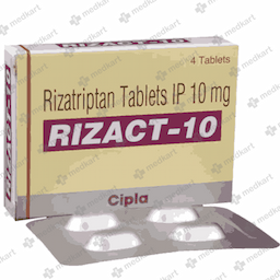 RIZACT 10MG TABLET 4'S