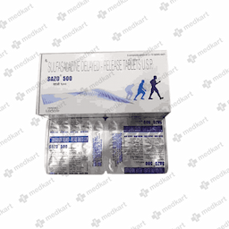 SAZO 500MG TABLET 15'S