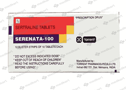 SERENATA 100MG TABLET 10'S