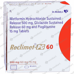 RECLIMET PG 60MG TABLET 10'S