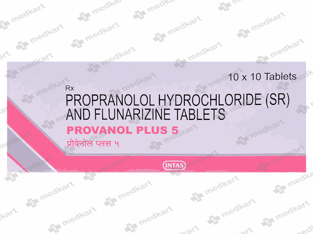 PROVANOL PLUS 5MG TABLET 10'S