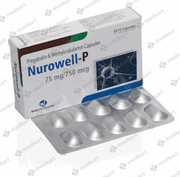 NUROWELL P 75MG CAPSULE 10'S