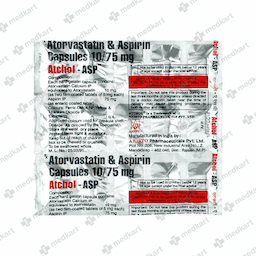 ATCHOL ASP 10/75MG CAPSULE 15'S