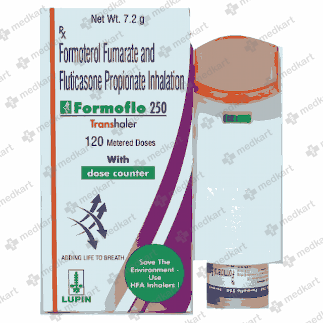 FORMOFLO 250 INHALER 7.5 GM