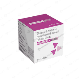 GLICLAMERIT M 60/500MG TABLET 10'S