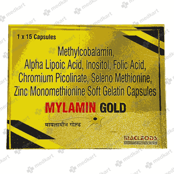 MYLAMIN GOLD CAPSULE 15'S