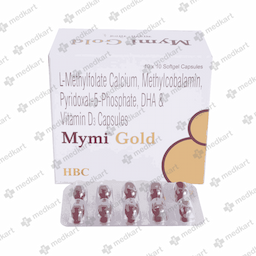 MYMI GOLD CAPSULE 10'S