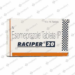 RACIPER 20MG TABLET 15'S