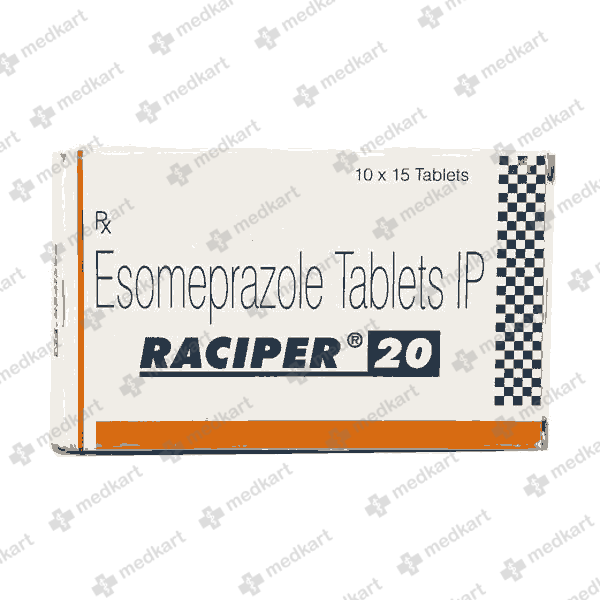 RACIPER 20MG TABLET 15'S