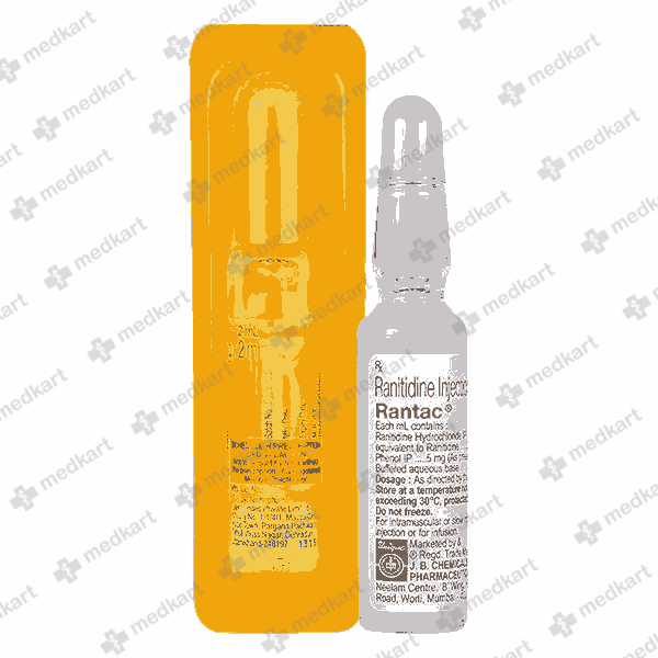 RANTAC INJECTION 2 ML 1X5