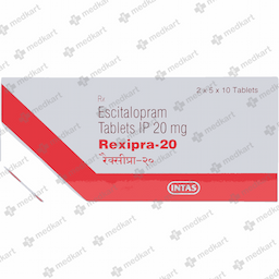 REXIPRA 20MG TABLET 10'S