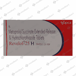 REVELOL H 25MG TABLET 10'S