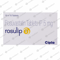 ROSULIP 5MG TABLET 15'S