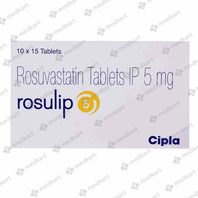 ROSULIP 5MG TABLET 15'S