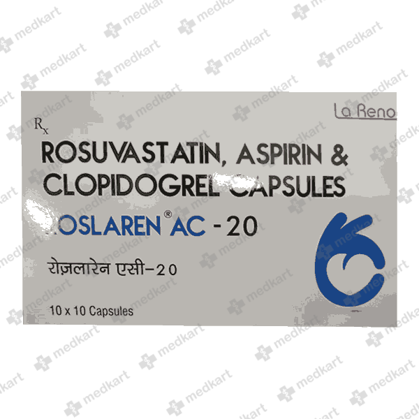 ROSLAREN AC 20MG CAPSULE 10'S