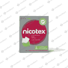 NICOTEX 2MG PAN TABLET 12'S