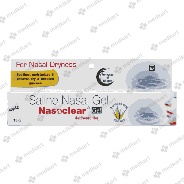 NASOCLEAR GEL 15 GM