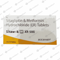 SITAWOK M XR 500MG TABLET 15'S