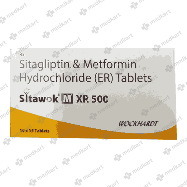 SITAWOK M XR 500MG TABLET 15'S