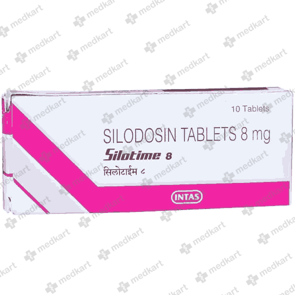 SILOTIME 8MG TABLET 10'S