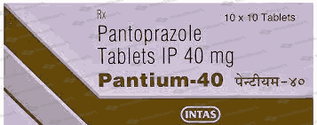 PANTIUM 40MG TABLET 10'S