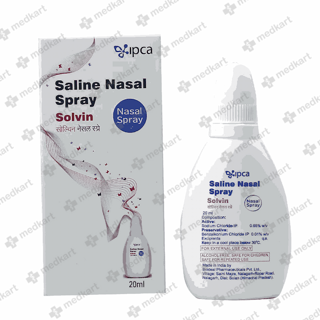 SOLVIN NASAL SPRAY 20 ML