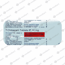 SOLZAM 10MG TABLET 10'S