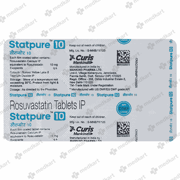 STATPURE 10MG TABLET 15'S