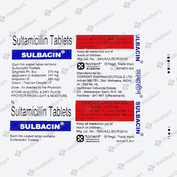 SULBACIN TABLET 10'S