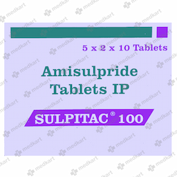 SULPITAC 100MG TABLET 10'S