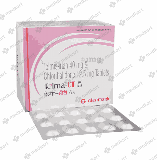 TELMA CT 40/12.5MG TABLET 15'S