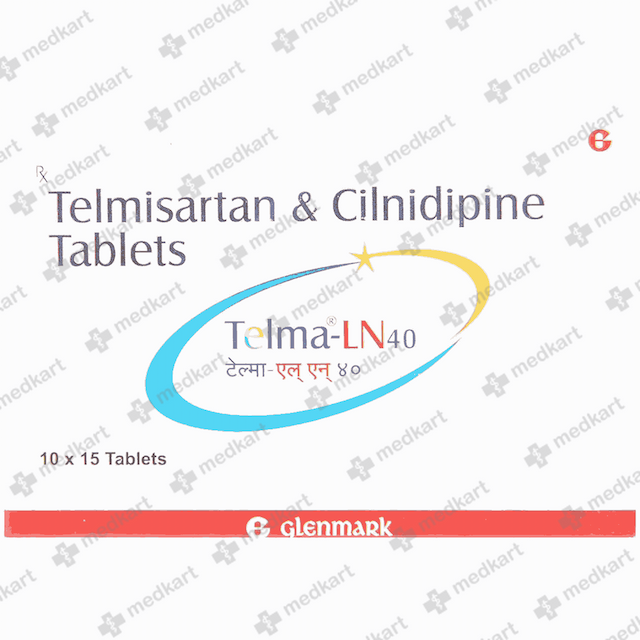 TELMA LN 40MG TABLET 15'S