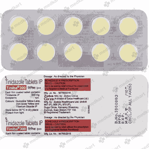 TINIBA 300MG TABLET 10'S