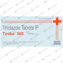 TINIBA 500MG TABLET 10'S