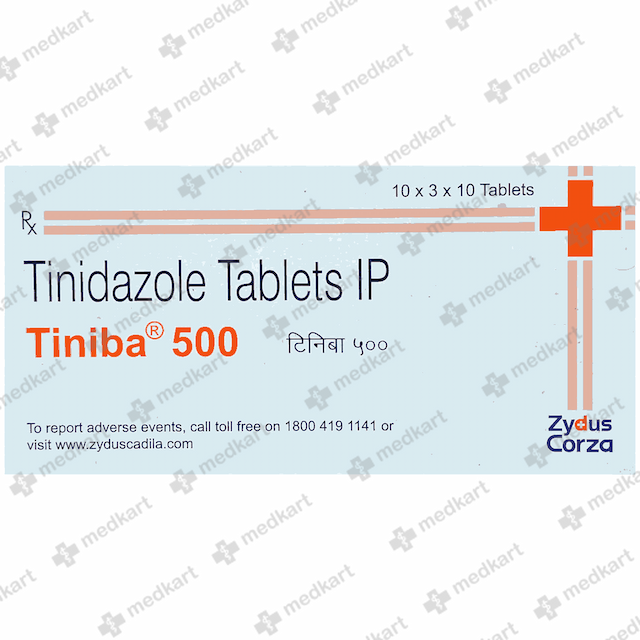 TINIBA 500MG TABLET 10'S