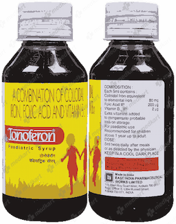 TONOFERON PAED SYRUP 100 ML