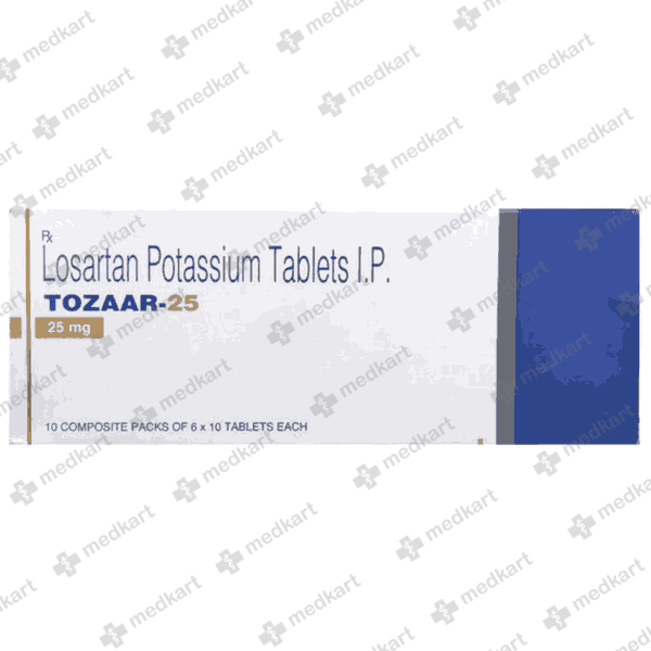 TOZAAR 25MG TABLET 10'S