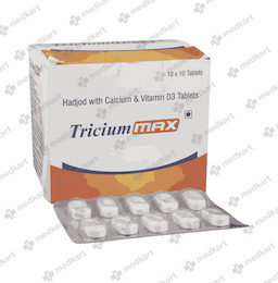 TRICIUM MAX TABLET 15'S