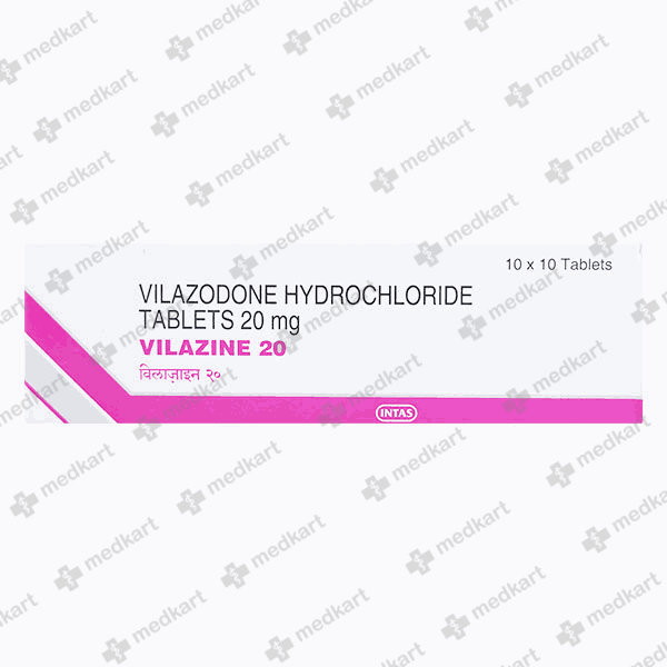 VILAZINE 20MG TABLET 10'S