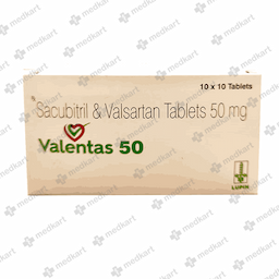 VALENTAS 50MG TABLET 10'S