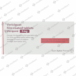 VERQUVO 5MG TABLET 14'S