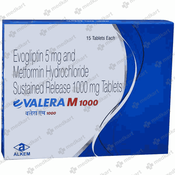 VALERA M 1000MG TABLET 15'S